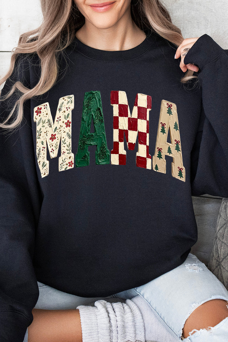 Merry Mama Mix Heavy Blend Crew Sweatshirt