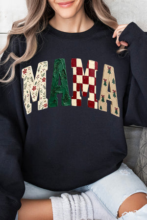 Merry Mama Mix Heavy Blend Crew Sweatshirt