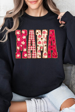 Pink Maplewood Mama Heavy Blend Crew Sweatshirt