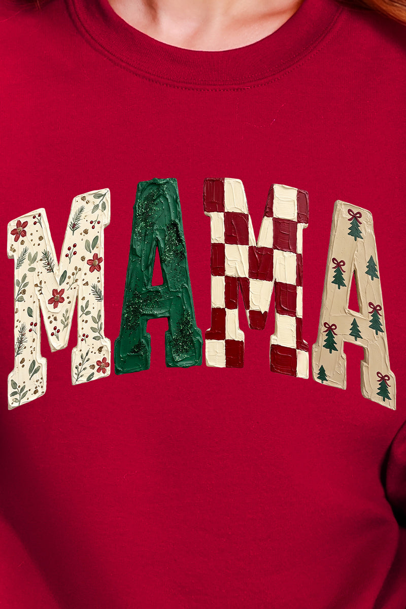 Merry Mama Mix Heavy Blend Crew Sweatshirt