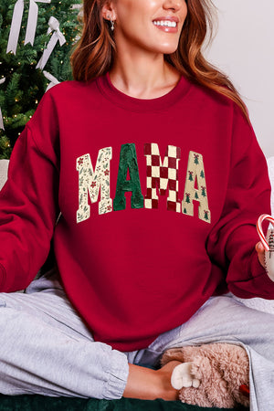 Merry Mama Mix Heavy Blend Crew Sweatshirt