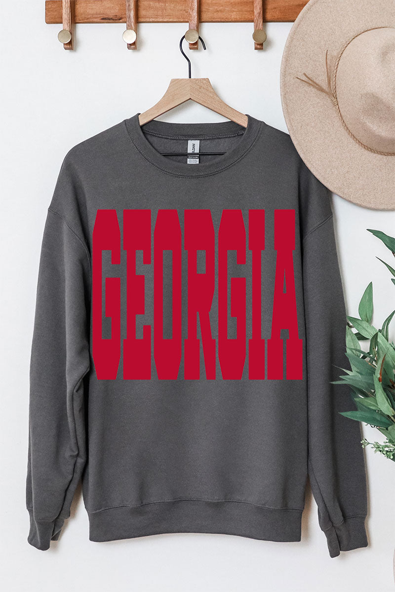 Bold Georgia Heavy Blend Crew Sweatshirt