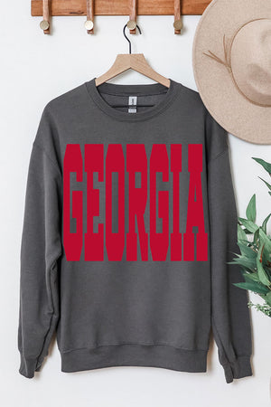 Bold Georgia Heavy Blend Crew Sweatshirt