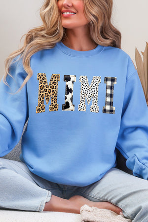 Pattern Play Mimi Heavy Blend Crew Sweatshirt
