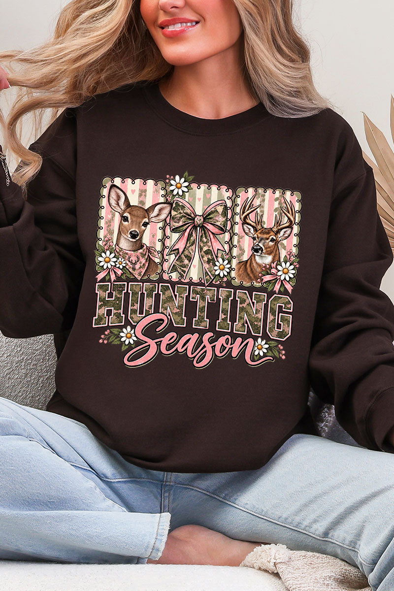 Camo & Bows Hunting Season Heavy Blend Crew Sweatshirt