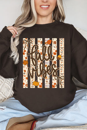 Cozy Coquette Fall Vibes Heavy Blend Crew Sweatshirt