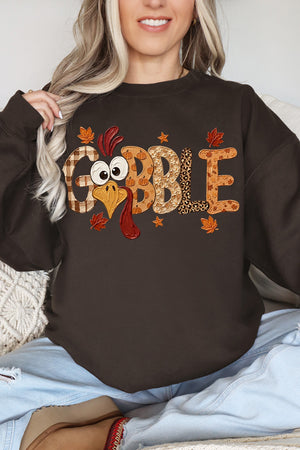 Gobble Season Heavy Blend Crew Sweatshirt