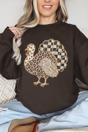 Wild Turkey Heavy Blend Crew Sweatshirt
