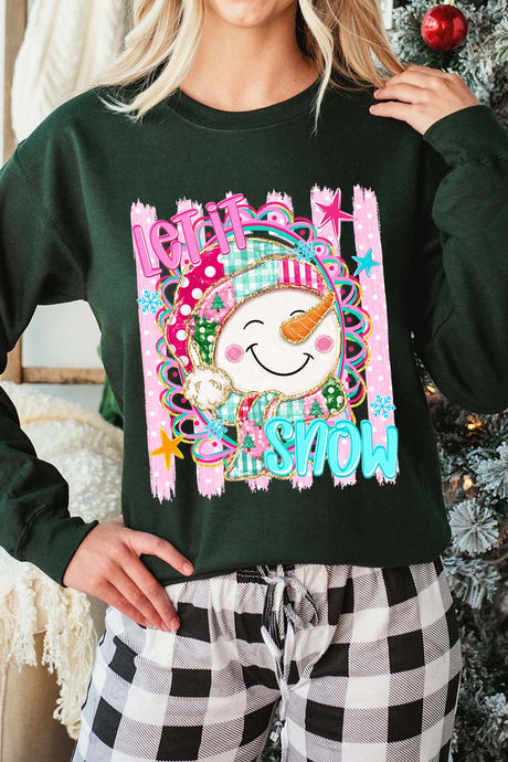 Snow Much Sass Heavy Blend Crew Sweatshirt