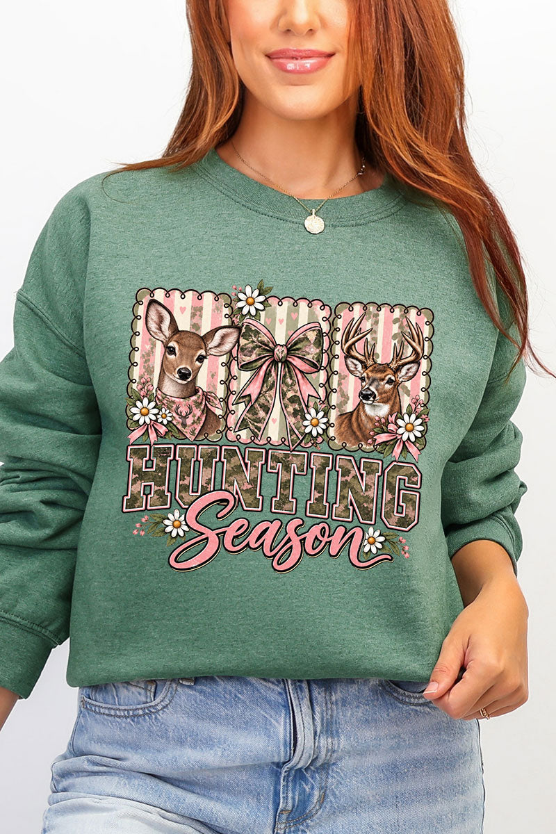 Camo & Bows Hunting Season Heavy Blend Crew Sweatshirt