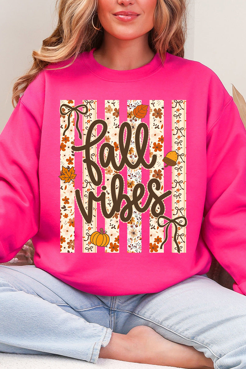 Cozy Coquette Fall Vibes Heavy Blend Crew Sweatshirt