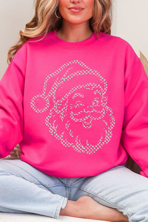 Classic Christmas Santa Heavy Blend Crew Sweatshirt