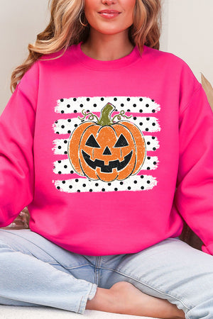 Spooky Pumpkin Pop Heavy Blend Crew Sweatshirt