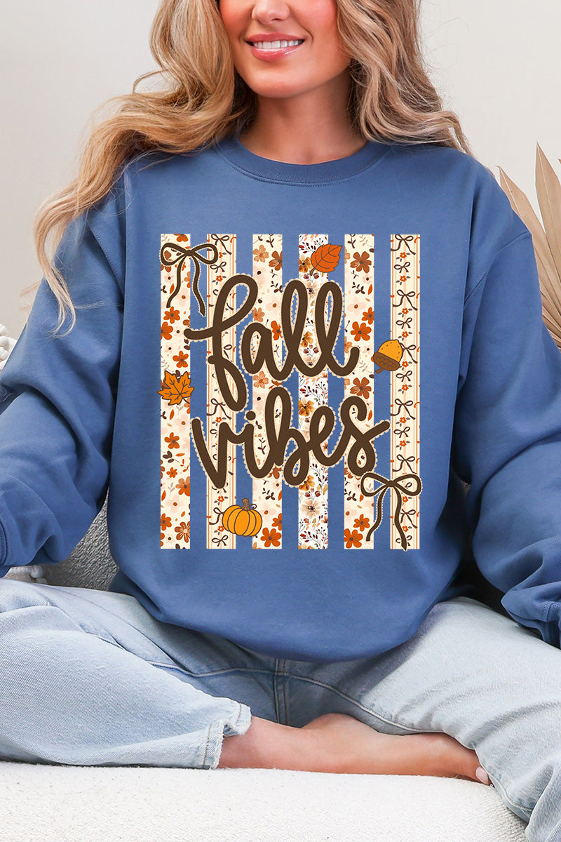 Cozy Coquette Fall Vibes Heavy Blend Crew Sweatshirt