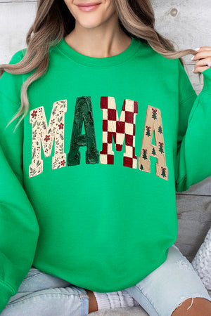 Merry Mama Mix Heavy Blend Crew Sweatshirt