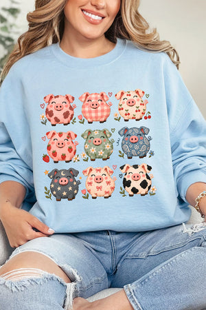 Piggy Crew Heavy Blend Crew Sweatshirt