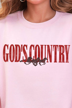 God's Country Heavy Blend Crew Sweatshirt