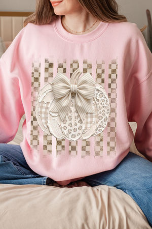 Painted Pumpkin Latte Heavy Blend Crew Sweatshirt