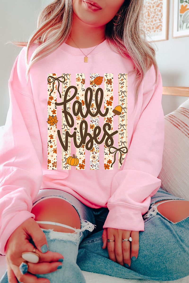 Cozy Coquette Fall Vibes Heavy Blend Crew Sweatshirt