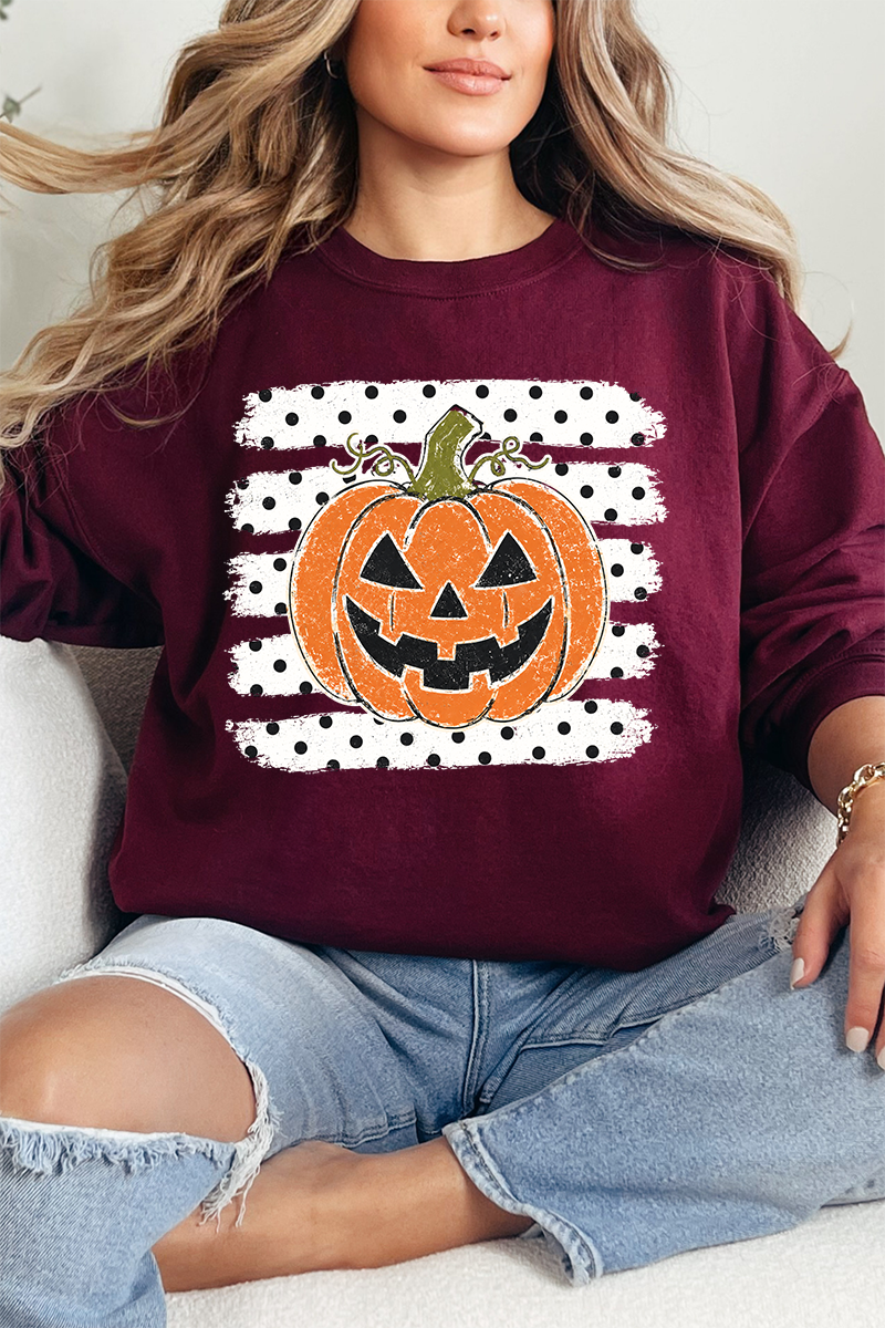 Spooky Pumpkin Pop Heavy Blend Crew Sweatshirt