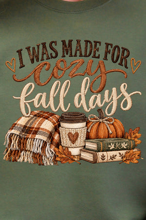Cozy Fall Essentials Heavy Blend Crew Sweatshirt
