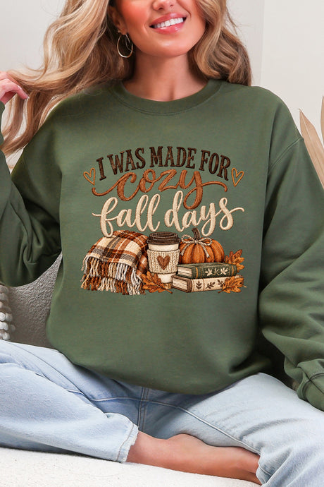 Cozy Fall Essentials Heavy Blend Crew Sweatshirt