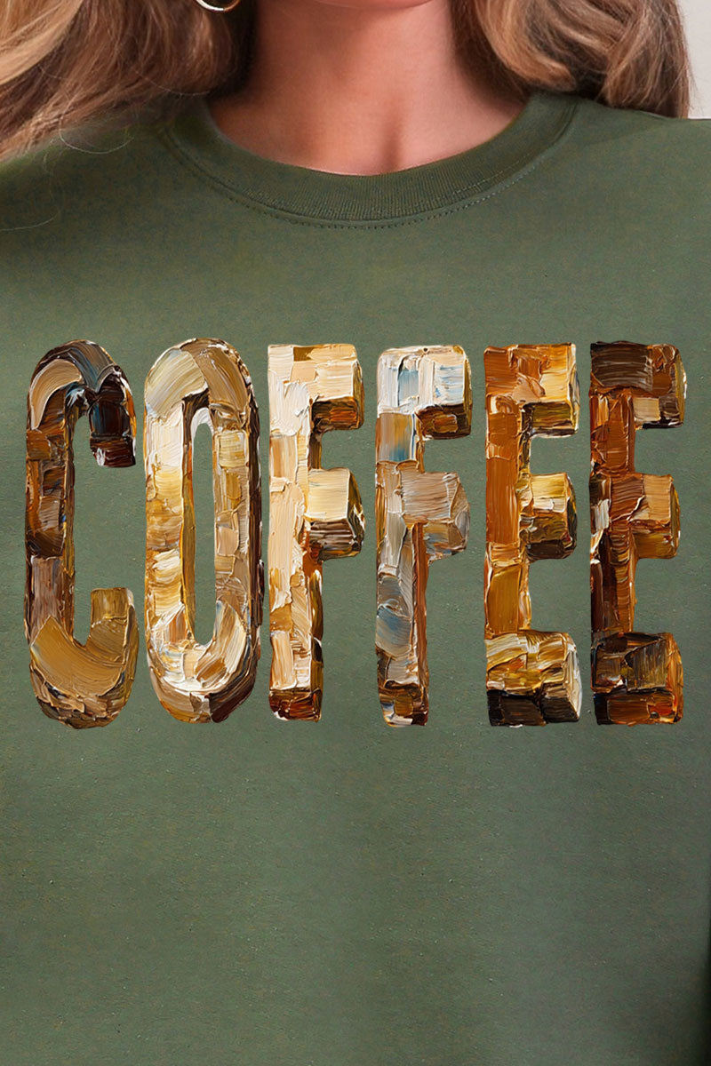 The Painted Coffee Ready To Press DTF Transfer