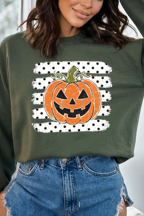 Spooky Pumpkin Pop Heavy Blend Crew Sweatshirt