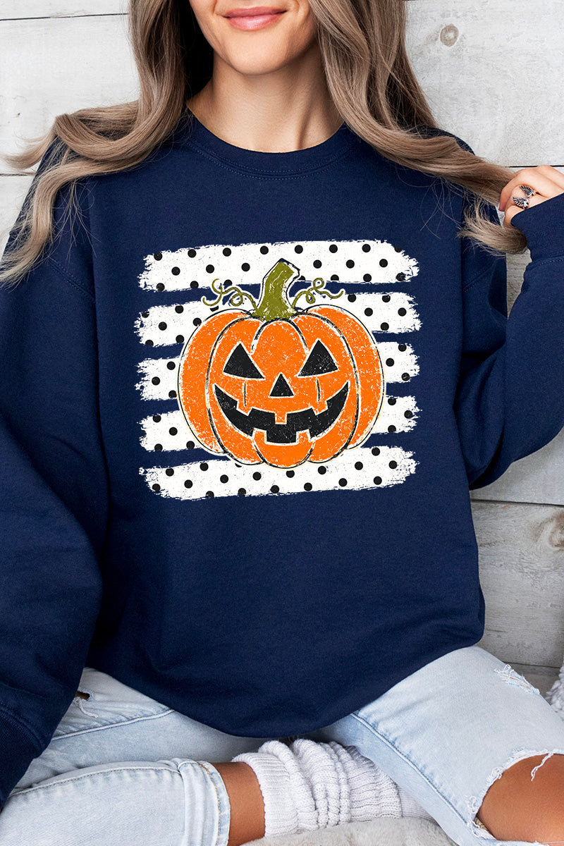 Spooky Pumpkin Pop Heavy Blend Crew Sweatshirt