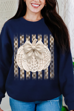 Painted Pumpkin Latte Heavy Blend Crew Sweatshirt