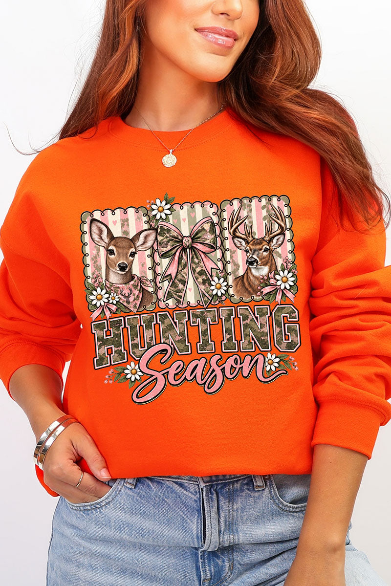 Camo & Bows Hunting Season Heavy Blend Crew Sweatshirt