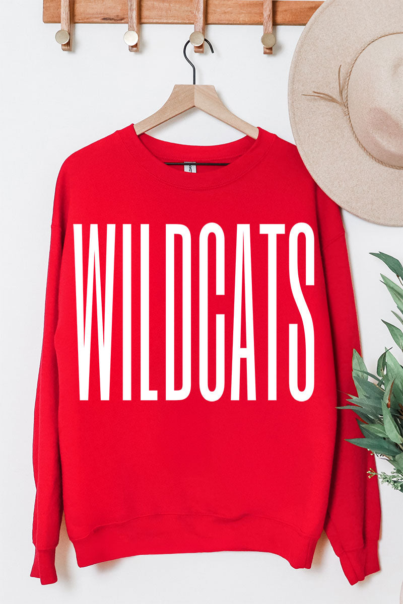 Varsity Wildcats Heavy Blend Crew Sweatshirt