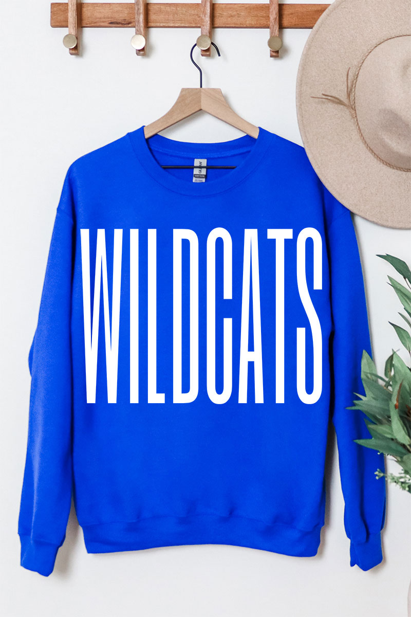 Varsity Wildcats Heavy Blend Crew Sweatshirt
