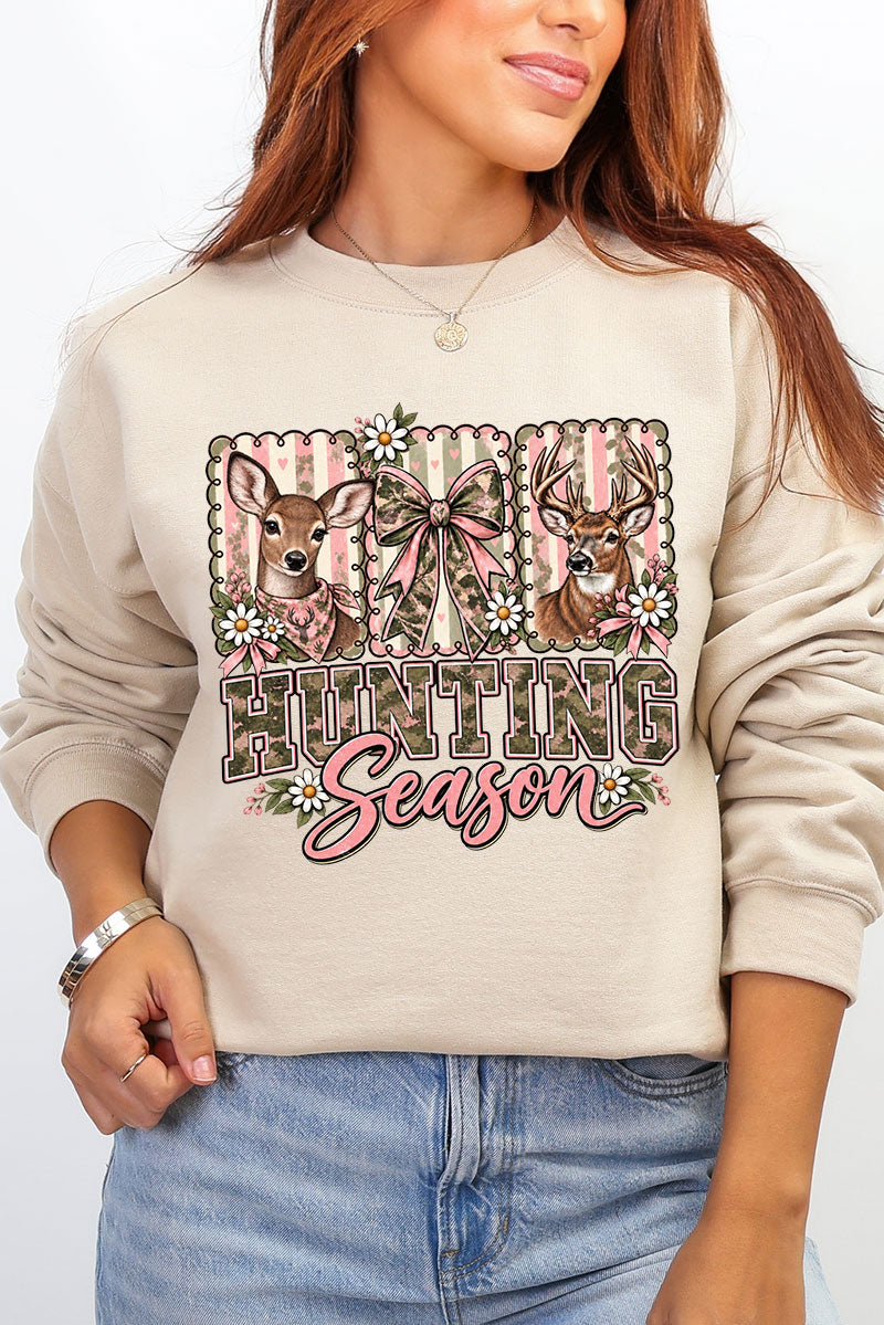Camo & Bows Hunting Season Heavy Blend Crew Sweatshirt