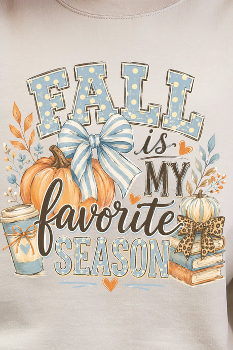 Fall Season Charm Heavy Blend Crew Sweatshirt