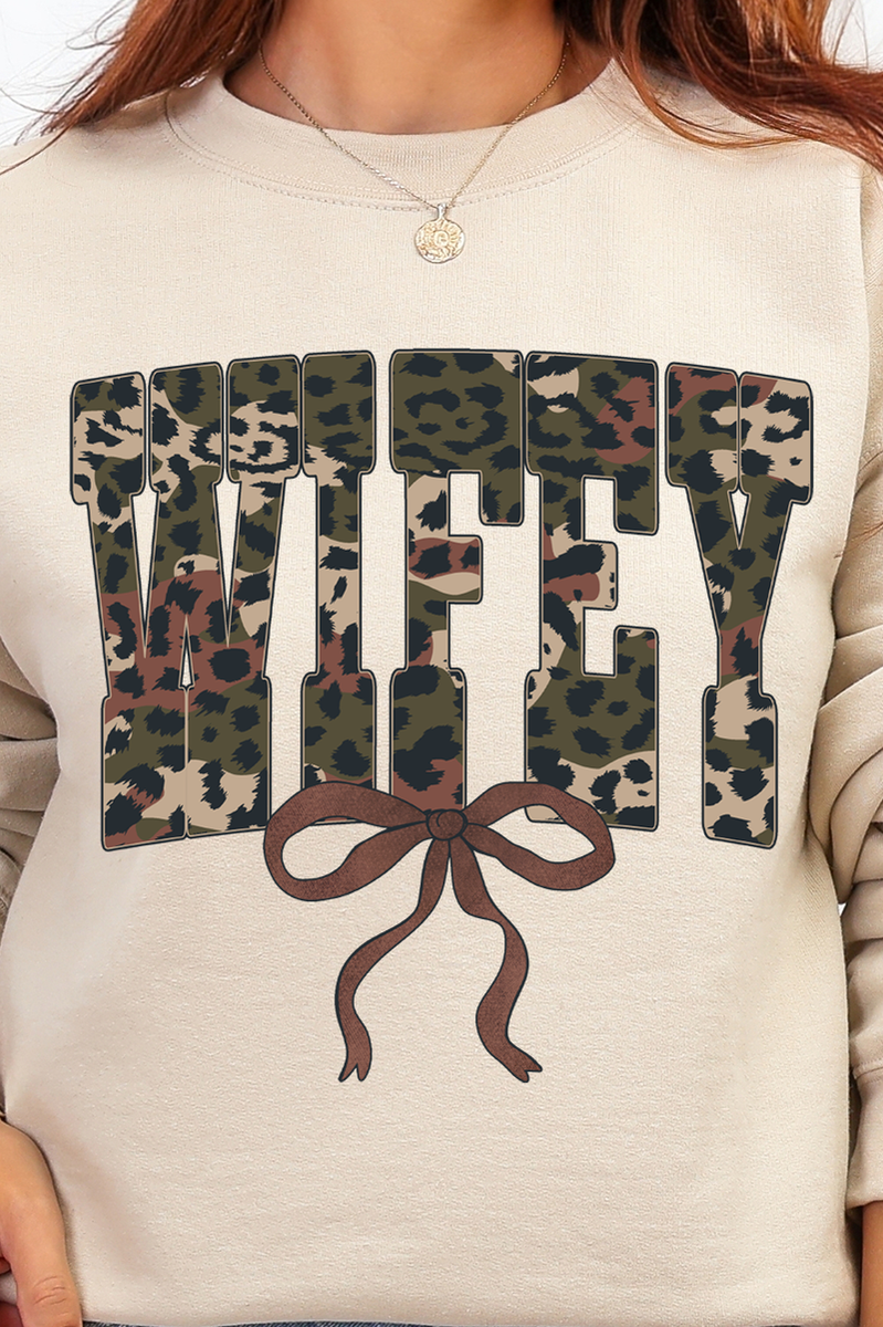 Hunting Wifey Ribbon Ready To Press DTF Transfer | Wholesale Accessory ...