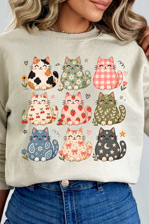Kitty Crew Heavy Blend Crew Sweatshirt