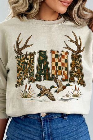 Woodland Mama Heavy Blend Crew Sweatshirt