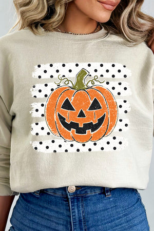Spooky Pumpkin Pop Heavy Blend Crew Sweatshirt