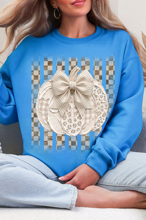 Painted Pumpkin Latte Heavy Blend Crew Sweatshirt