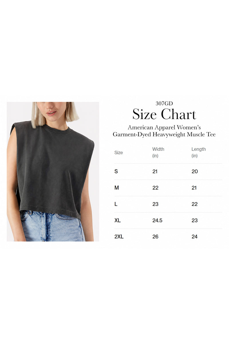 307GD Size Chart