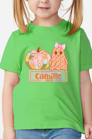 Toddler Personalized Sweetly Spooky Fine Jersey Tee *Enter Kid's Name