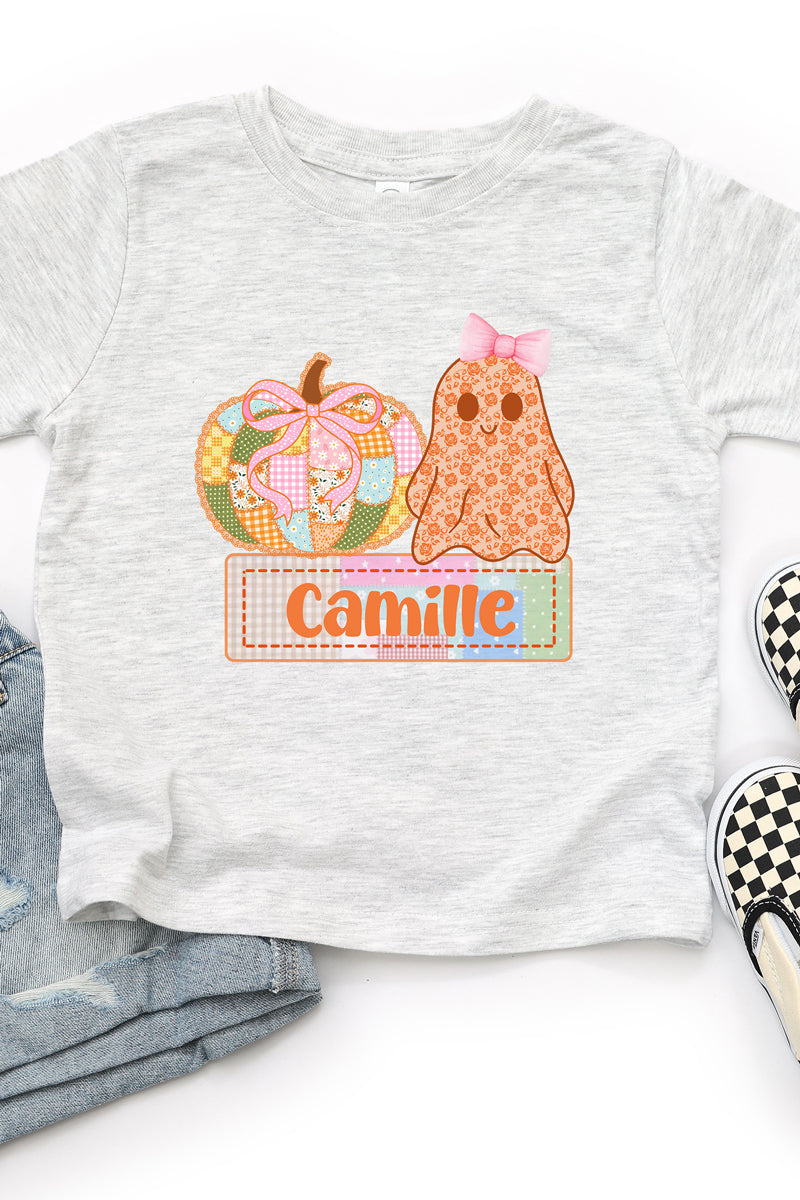 Toddler Personalized Sweetly Spooky Fine Jersey Tee *Enter Kid's Name