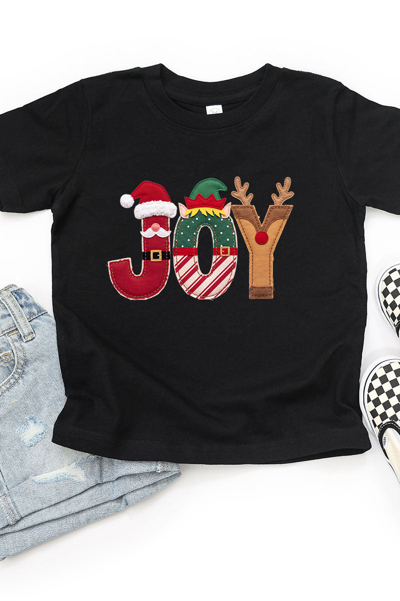 Toddler Christmas Characters Joy Fine Jersey Tee