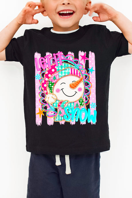 Toddler Snow Much Sass Fine Jersey Tee