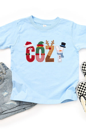 Toddler Christmas Characters Cozy Fine Jersey Tee