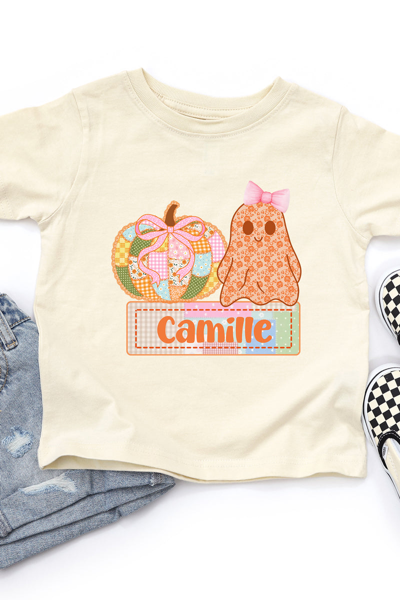 Toddler Personalized Sweetly Spooky Fine Jersey Tee *Enter Kid's Name