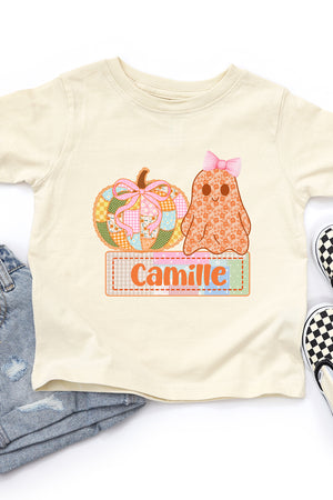 Toddler Personalized Sweetly Spooky Fine Jersey Tee *Enter Kid's Name