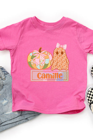 Toddler Personalized Sweetly Spooky Fine Jersey Tee *Enter Kid's Name