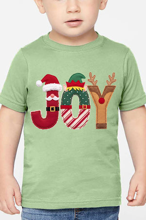 Toddler Christmas Characters Joy Fine Jersey Tee